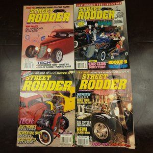 Street Rodder‎ Magazine Lot Of 4 (1994-1998) Various Months